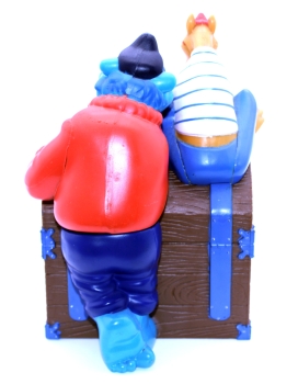 Käpt'n Blaubär & Hein Blöd Spardose "Postbank" aus Kunststoff von Ravensburger